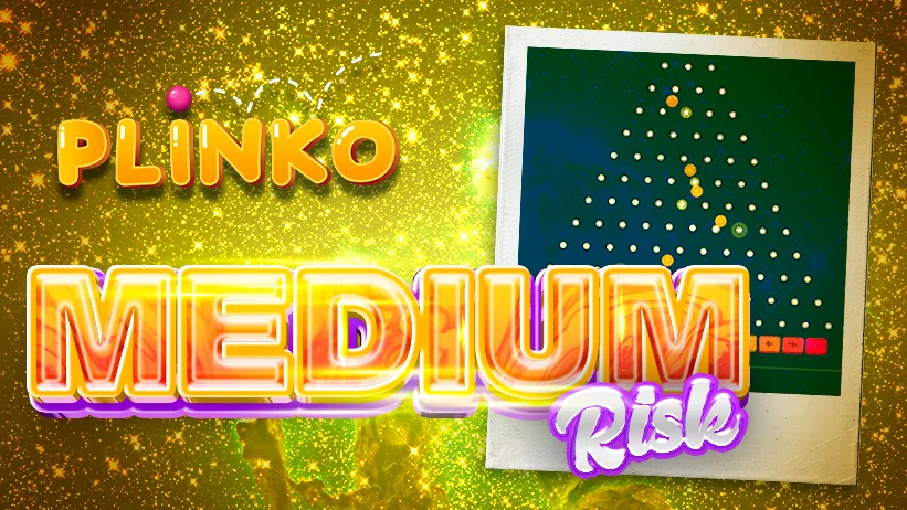 estrategias de riesgo medio en plinko