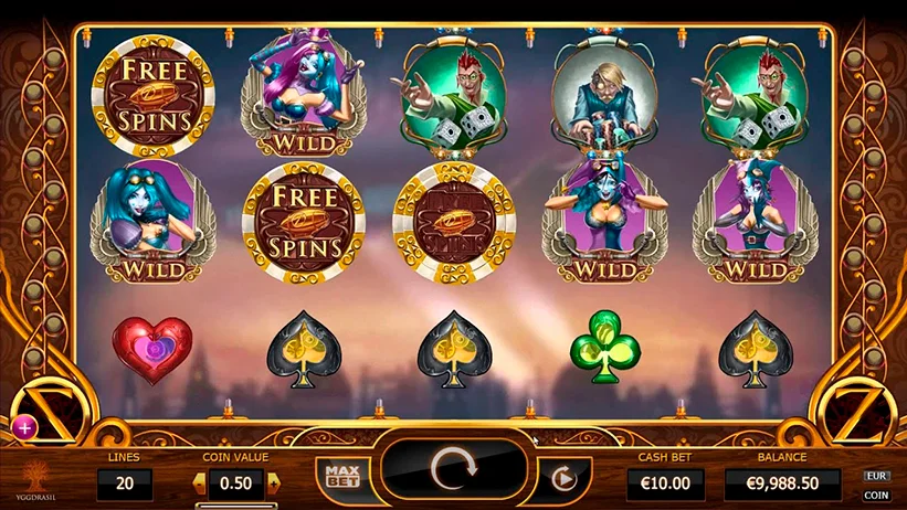 le jeu Zeppelin au casino