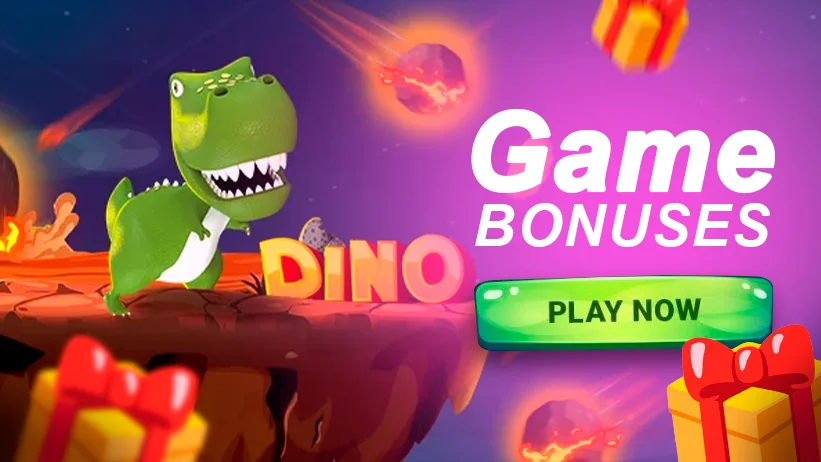 Bonus du jeu Dino