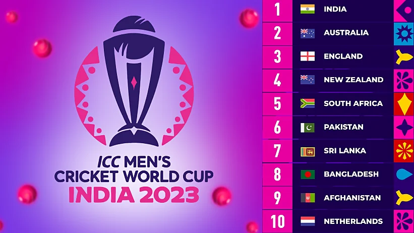 Participantes del Campeonato Mundial de Cricket 2023