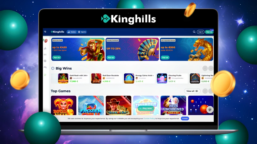 KingHills Casino games